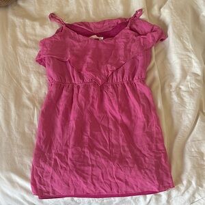 Silk Fuchsia Dress size large